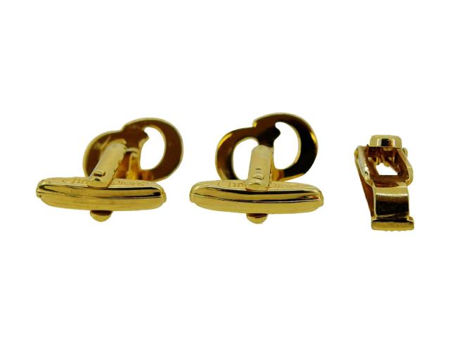 【月末タイムセール】クリスチャンディオール Christian Dior カフス ゴールド レディース 中古_8