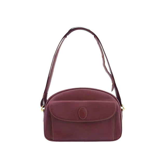 カルティエ CARTIER ショルダーバッグ マストライン ボルドー
