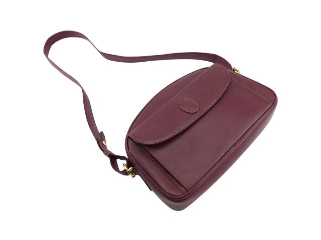 カルティエ CARTIER ショルダーバッグ マストライン ボルドー