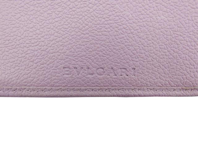 【GWタイムセール】ブルガリ BVLGARI 長財布コローレ ピンク シルバー レディース 中古_9