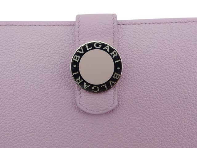 【GWタイムセール】ブルガリ BVLGARI 長財布コローレ ピンク シルバー レディース 中古_8