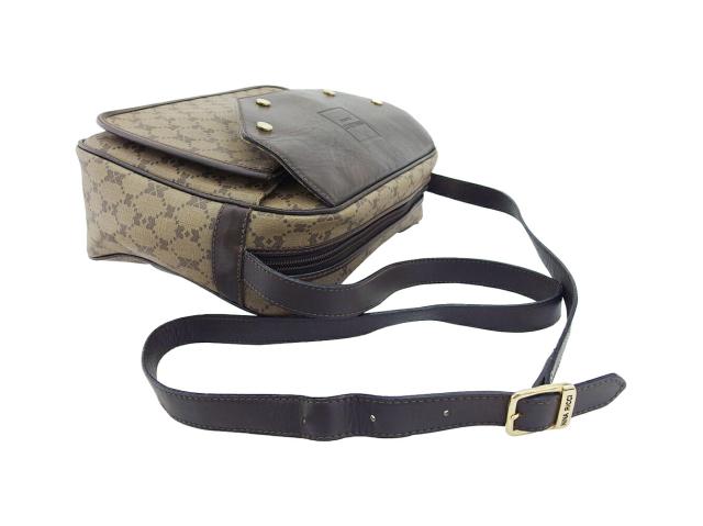ニナリッチ NINA RICCI ショルダーバッグモノグラム（ベージュ×ブラウン） ベージュ レディース 中古_2