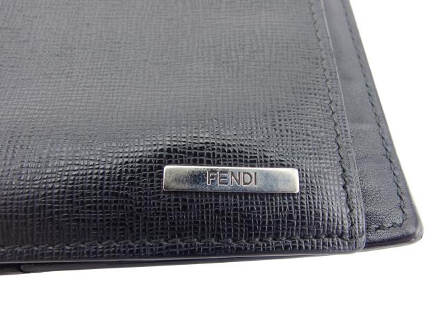 フェンディ FENDI 長財布 ブラック レディース 中古_9