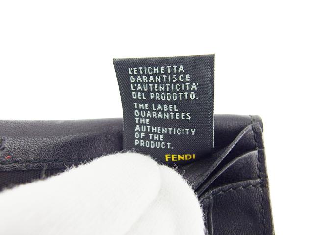 フェンディ FENDI 長財布 ブラック レディース 中古_8