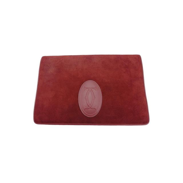 【BIGお買い物ラリー★30%OFFセール中】カルティエ CARTIER クラッチバッグ マストライン ボルドー レディース 中古