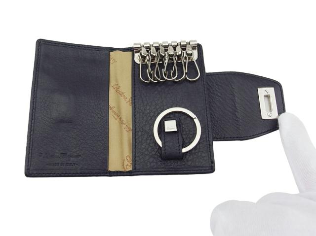 サルヴァトーレフェラガモ Salvatore Ferragamo キーケース ブラック