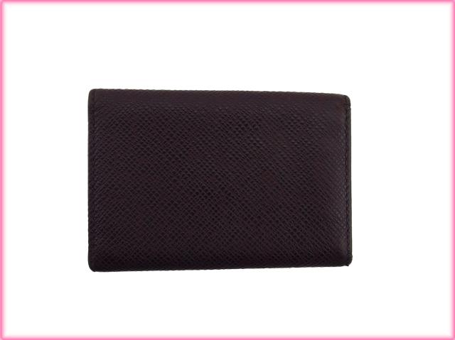 【GWタイムセール】ルイ・ヴィトン LOUIS VUITTON キーケースタイガ ミュルティクレ6 ブラウン パープル レディース 中古_1