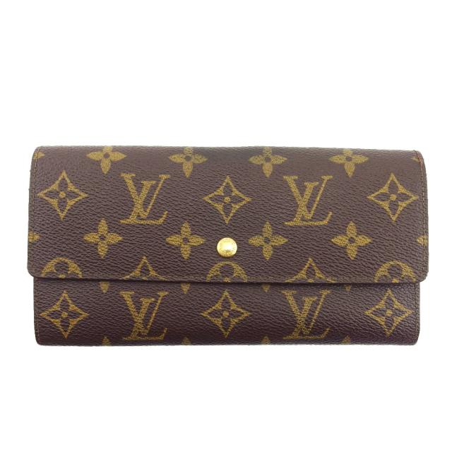 LOUIS VUITTON ポルトモネクレディモノグラム 長財布 LOUIS VUITTON モノグラム モノグラム ポルトモネ クレディ 長財布
