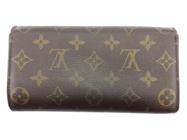 【BIGお買い物ラリー★30%OFFセール中】ルイ・ヴィトン LOUIS VUITTON 長財布モノグラム ポシェットポルトモネクレディ ブラウン ベージュ レディース 中古 BIGお買い物ラリー☆30%OFFセール中】ルイ・ヴィトン LOUIS VUITTON 長