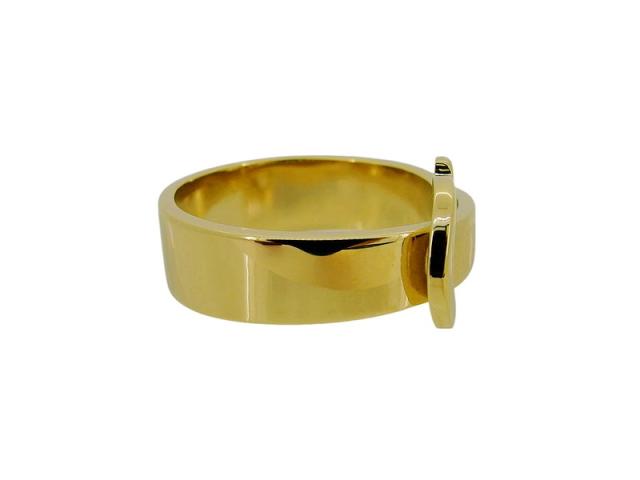 サルヴァトーレフェラガモ Salvatore Ferragamo スカーフリングガンチーニ ゴールド レディース 中古_2