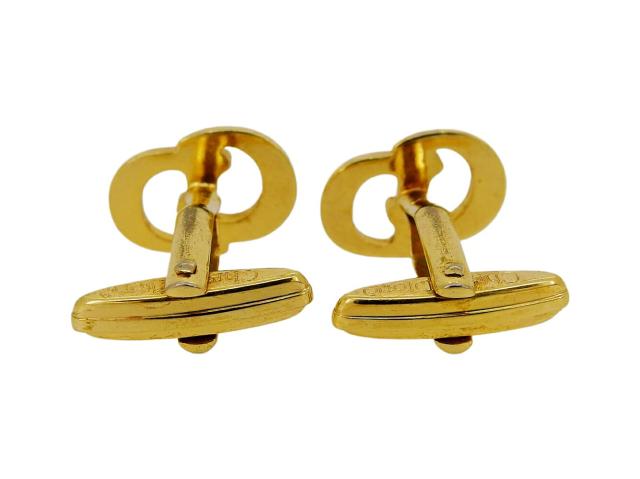 【30％OFF★週末タイムSALE】クリスチャンディオール Christian Dior カフス ゴールド レディース 中古_2