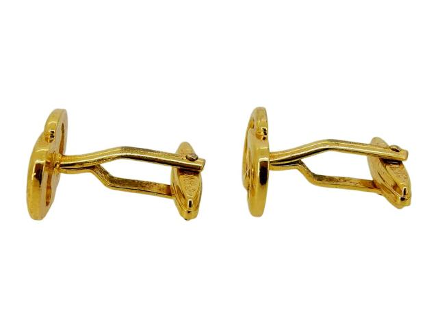 【30％OFF★週末タイムSALE】クリスチャンディオール Christian Dior カフス ゴールド レディース 中古_3