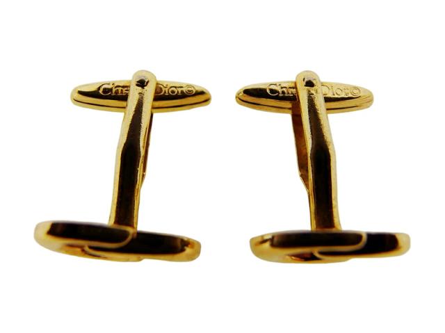 【30％OFF★週末タイムSALE】クリスチャンディオール Christian Dior カフス ゴールド レディース 中古_8