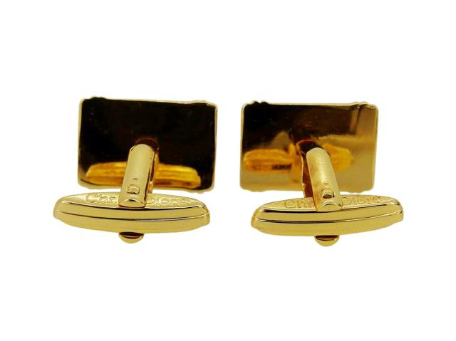 【30％OFF★週末タイムSALE】クリスチャンディオール Christian Dior カフス ゴールド　ブラック レディース 中古