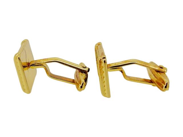 【30％OFF★週末タイムSALE】クリスチャンディオール Christian Dior カフス ゴールド　ブラック レディース 中古
