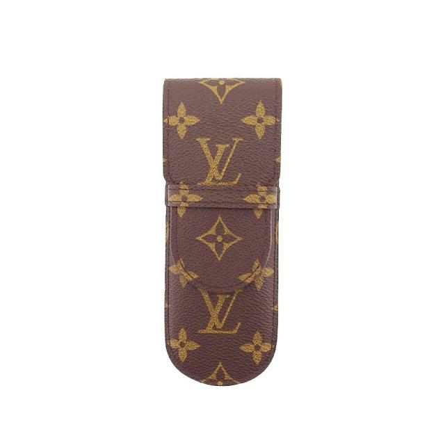 【GWタイムセール】ルイ・ヴィトン LOUIS VUITTON ペンケースモノグラム ブラウン レディース 中古