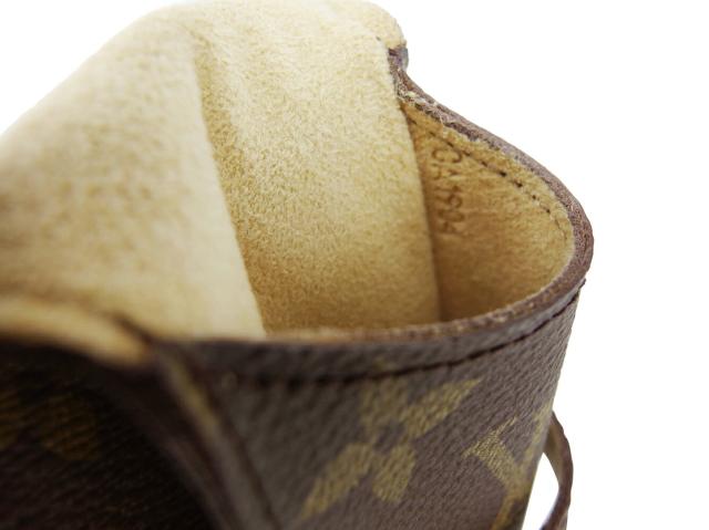 【GWタイムセール】ルイ・ヴィトン LOUIS VUITTON ペンケースモノグラム エテュイスティロ ブラウン ベージュ レディース 中古_6