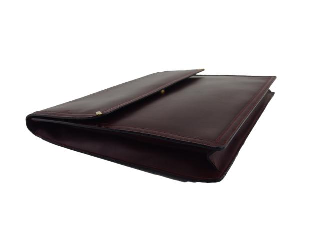 【30％OFF★週末タイムSALE】バリー BALLY ビジネスバッグロゴプレート ボルドー レディース 中古