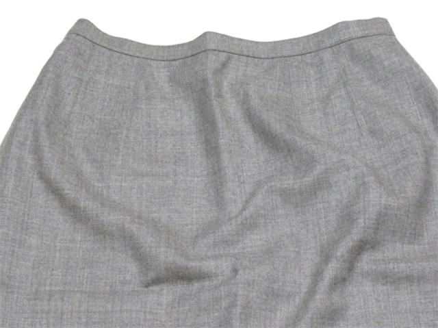 【GWタイムセール】ディオール Dior スカートタイト ♯9サイズ グレー 灰色 レディース 中古_2