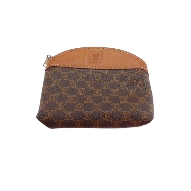 CELINE セリーヌ マカダム ポーチ ブラウン セリーヌ CELINE マカダム ポーチ ブラウン WS6216 – NUIR VINTAGE