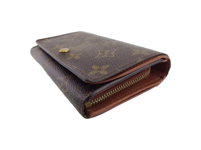 ルイヴィトン ポルトモネ ビエ トレゾール レディース 折り財布