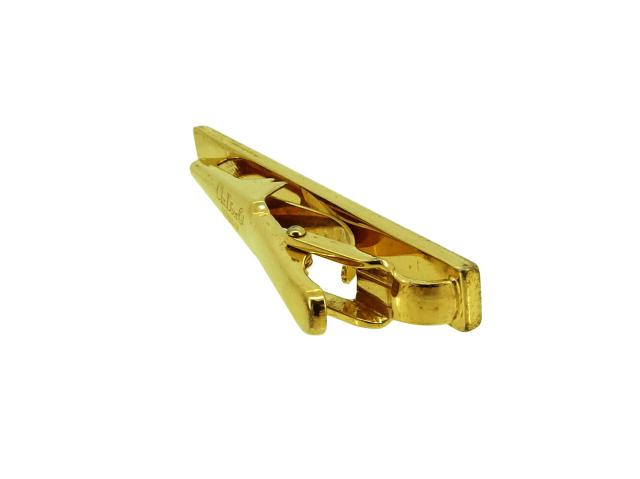 【30％OFF★週末タイムセール】ディオール Dior タイピンCDマーク ワニロ式 ゴールド レディース 中古_2