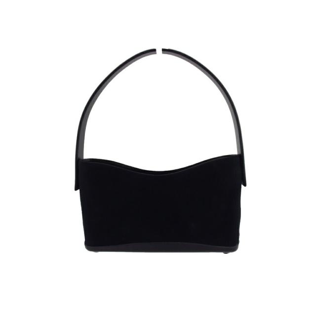 【X'masセール★30%OFF】サルヴァトーレフェラガモ Salvatore Ferragamo ショルダーバッグロゴ ブラック レディース 中古