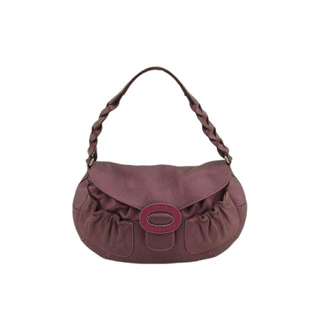 【BIGお買い物ラリー★30%OFFセール中】アニヤ・ハインドマーチ Anya Hindmarch ハンドバッグロゴプレート ピンク シルバー ゴールド レディース 中古