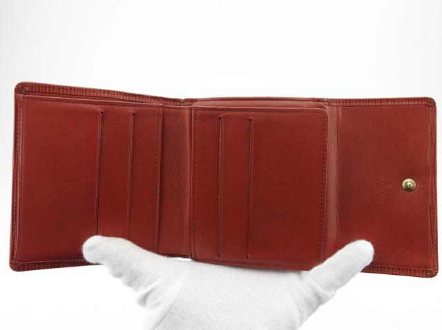 ルイ・ヴィトン LOUIS VUITTON 二つ折り財布エピ ポルトモネビエカルト