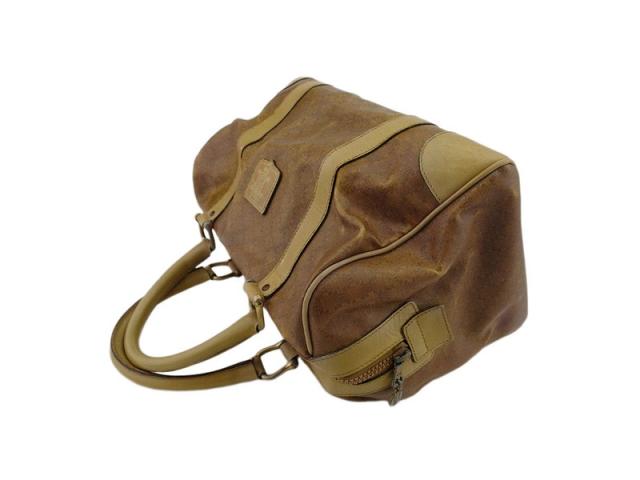 セリーヌ CELINE ハンドバッグマカダム ベージュ ブラウン レディース 中古_2