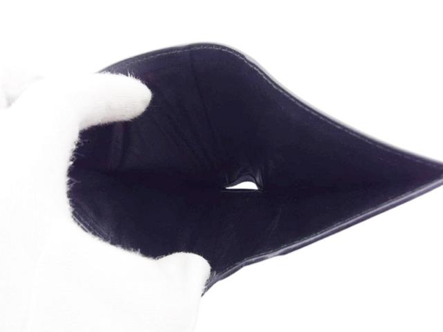 【30％OFF★週末タイムセール】ハンティングワールド HUNTING WORLD 三つ折り財布サファリトゥデイ エレファントマーク ブラック レディース 中古_6