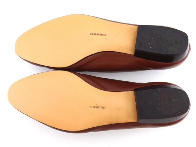 【30％OFF★土日ひと休み大売り出し】サルヴァトーレフェラガモ Salvatore Ferragamo パンプス 赤銅色 レディース 中古