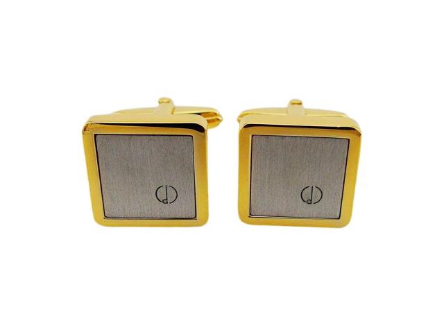【30％OFF★週末タイムセール】ダンヒル Dunhill カフス ゴールド シルバー レディース 中古_1