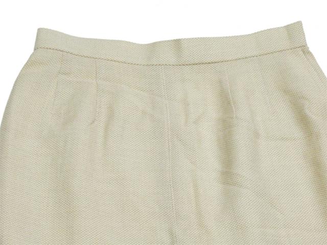 ディオール Dior スカート ミディアムフレアー ♯9サイズ ベージュ  