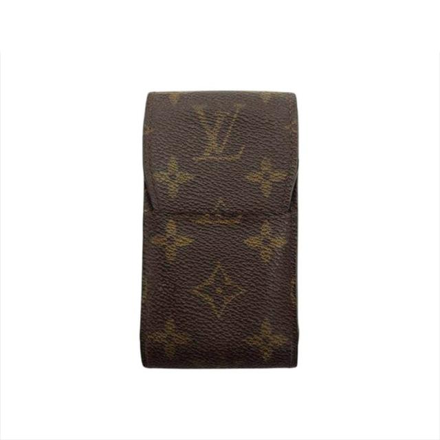 【30％OFF★週末タイムセール】ルイ・ヴィトン LOUIS VUITTON シガレットケースモノグラム エテュイシガレット ブラウン レディース 中古 22,239円