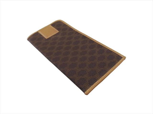 【GWタイムセール】セリーヌ CELINE メガネケースマカダム ライトブラウン ブラウン レディース 中古_3