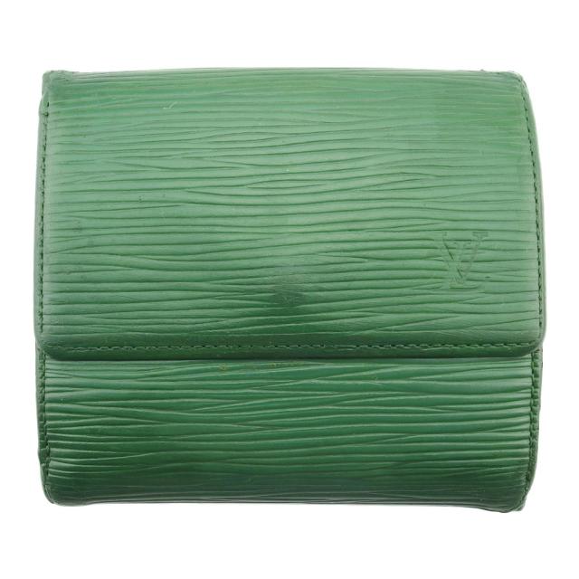 ルイヴィトン ポルト カルトクレディ 二つ折り財布 エピ ノワール