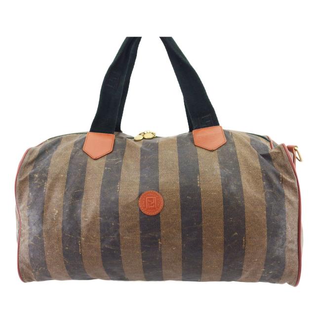 【BIGお買い物ラリー★30%OFFセール中】フェンディ FENDI ボストンバッグペカン ベージュ ブラック ブラウン レディース 中古