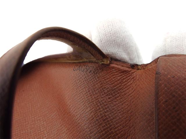 【GWタイムセール】ルイ・ヴィトン LOUIS VUITTON パスケースモノグラム ポルト2カルトヴェルティカル ブラウン ベージュ レディース 中古_7