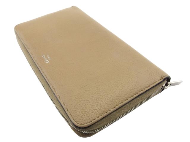 セリーヌ CELINE 長財布ロゴ ラージジップドマルチファンクション