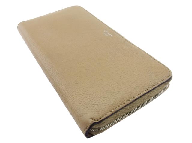 セリーヌ CELINE 長財布ロゴ ラージジップドマルチファンクション