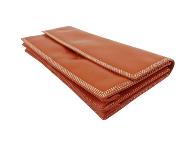【ウィンターSALE★30%OFF】ロエベ LOEWE クラッチバッグ ブラウンベージュ レディース 中古