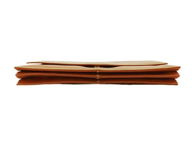 【ウィンターSALE★30%OFF】ロエベ LOEWE クラッチバッグ ブラウンベージュ レディース 中古