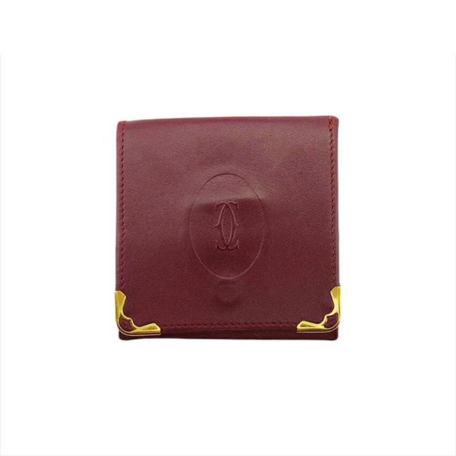【BIGお買い物ラリー★30%OFFセール中】カルティエ CARTIER ケースマストライン ボルドー レディース 中古