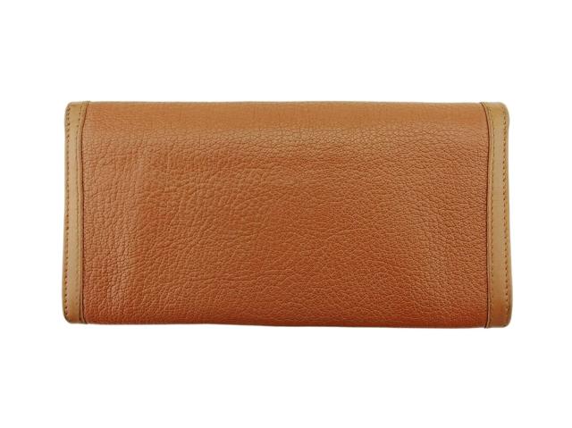【30％OFF★週末タイムセール】ブルガリ BVLGARI 長財布ドッピオトンド ブラウン ゴールド レディース 中古_1