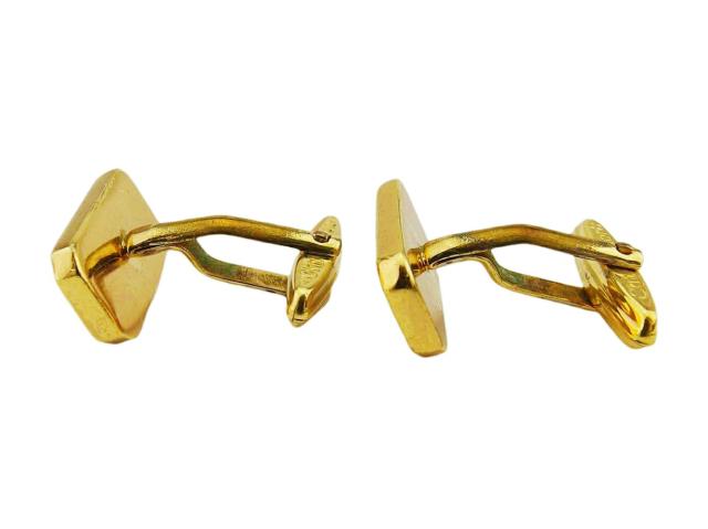 ディオール Dior カフス ゴールドシルバー レディース 中古_4