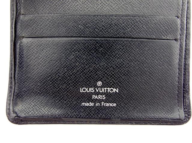 ルイ・ヴィトン LOUIS VUITTON 二つ折り財布 タイガ ポルトビエ3カルト