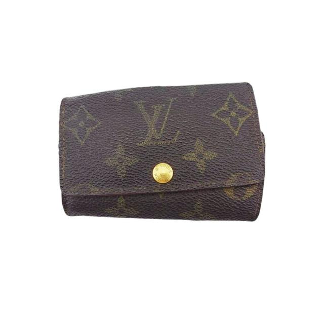 【BIGお買い物ラリー★30%OFFセール中】ルイ・ヴィトン LOUIS VUITTON キーケースモノグラム ミュルティクレ6 ブラウン ライトブラウン レディース 中古