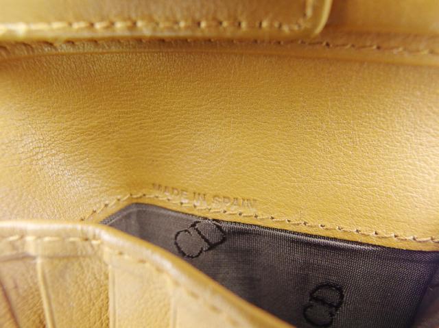 ディオール Dior 二つ折り財布 ライトブラウン レディース 中古_7