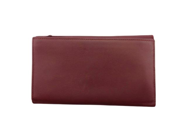 カルティエ CARTIER 三つ折り財布マストライン ボルドー レディース 中古